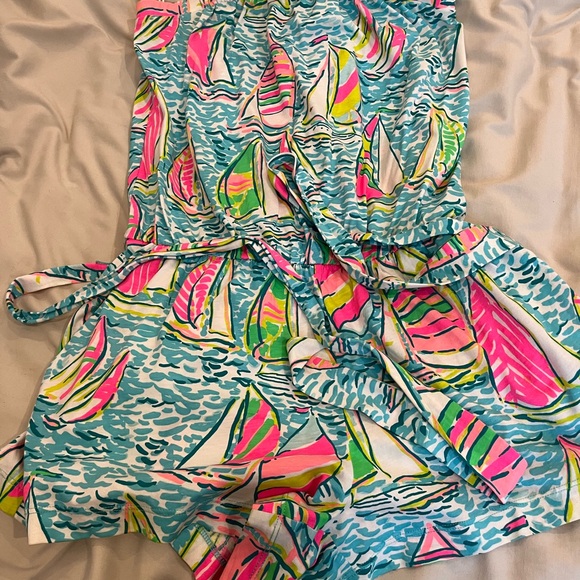 Lilly Pulitzer romper - Picture 2 of 3